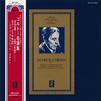 Angel Japan : Cortot - Chopin, Debussy, Schumann